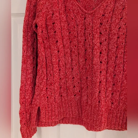 Vintage Abercrombie & Fitch Y2K V-neck Sweater Size Medium - Picture 3 of 4